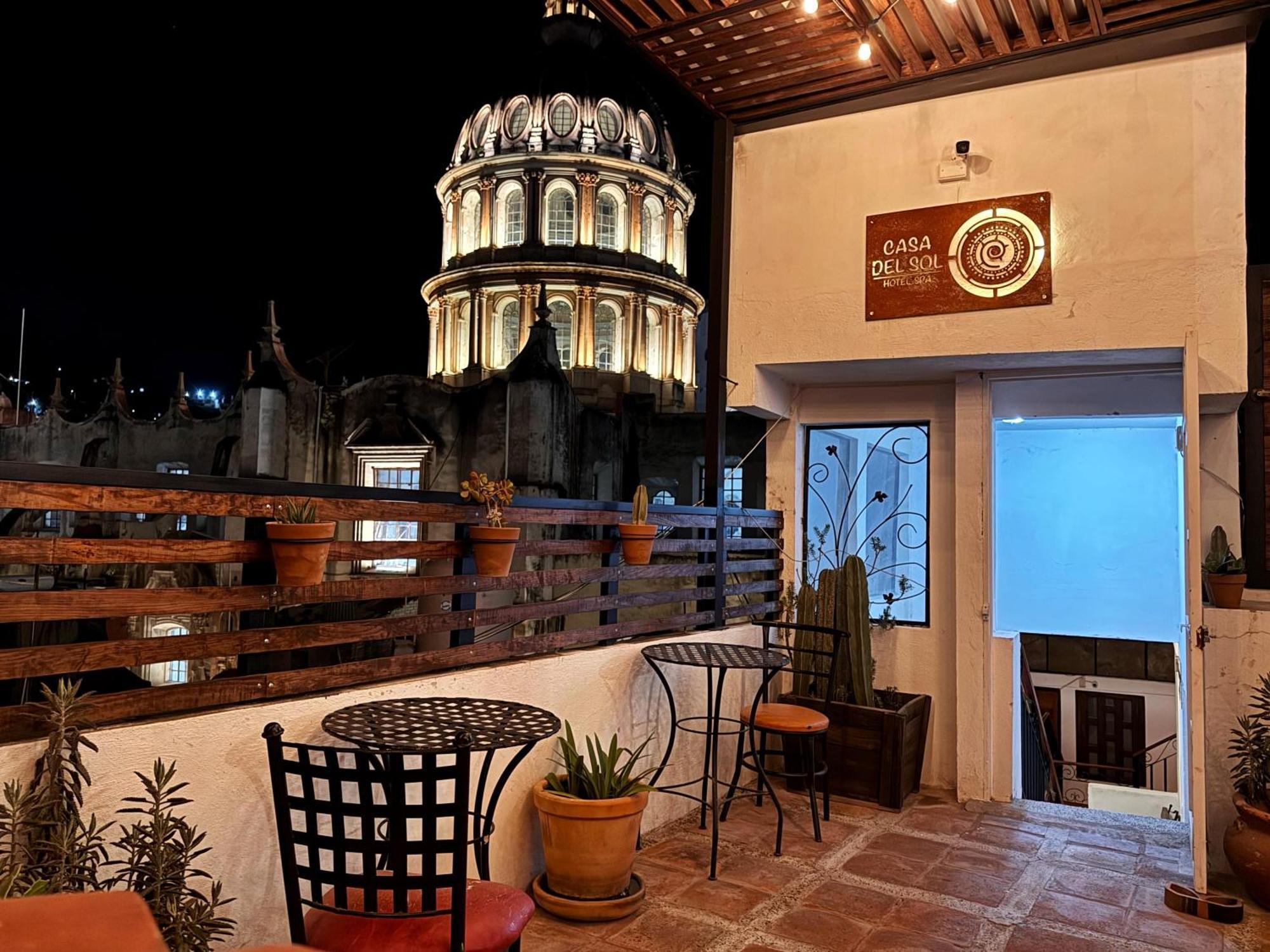 Hotel Spa Casa Del Sol Guanajuato Exteriör bild